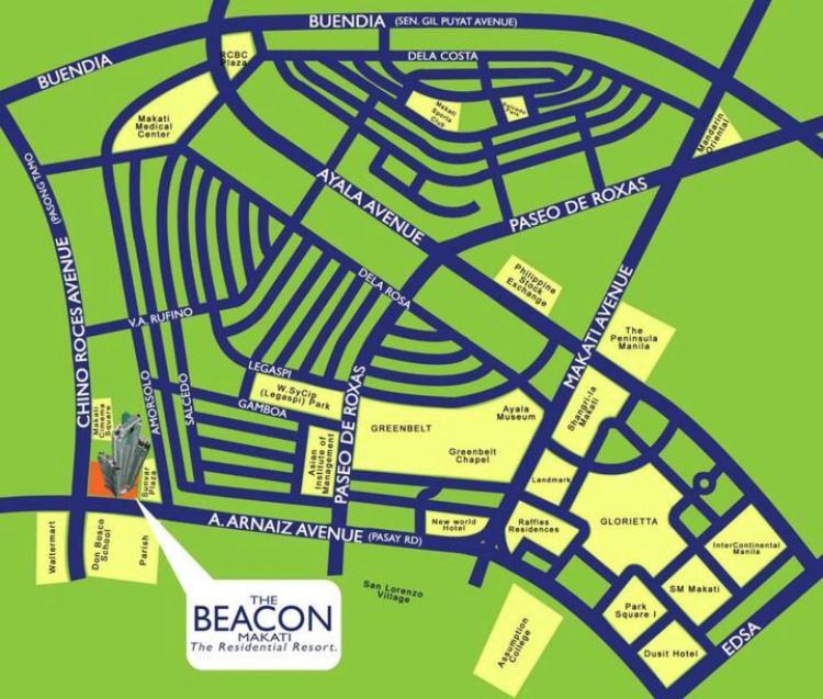 Beacon Makati Condo Free Pool Access Free Wifi 100Mbps & Free Netflix Manila Exterior foto